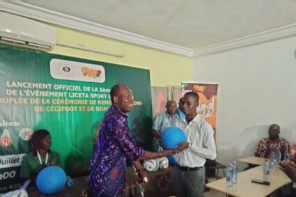 CECISPORT 2025 : Choco Togo soutient les athlètes malvoyants avec un don de matériel sportif