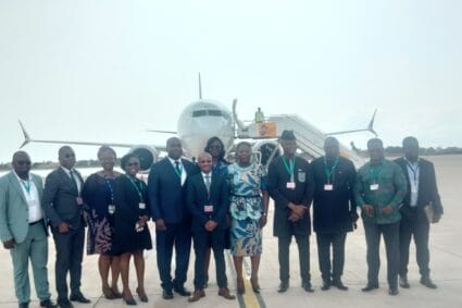 Asky réceptionne un Boeing 737 flambant neuf à Lomé
