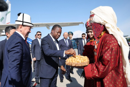Faure Gnassingbé en visite au Kirghizistan pour renforcer la coopération bilatérale