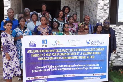 Kara : Cœur Solidaire outille les réseaux féministes pour mieux valoriser le travail domestique non rémunéré